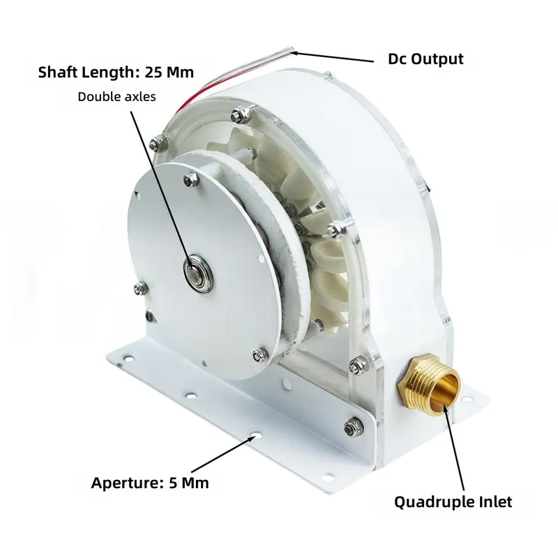 Turbina de rueda Pelton de 96  - Renewable Energy Hydro reseña y precio